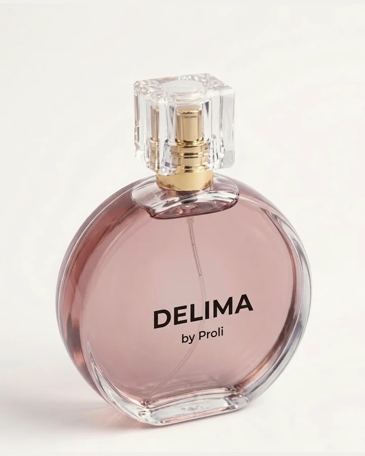 DELIMA eau de parfum et son étui